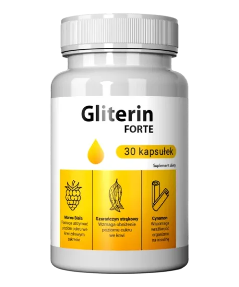 Gliterin Forte — opakowanie (kapsułki)